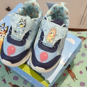 Toddler Bluey Light Up Shoes Nwt